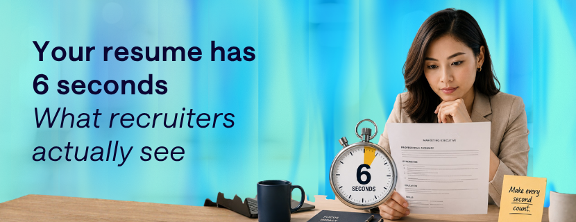 Your resume has 6 seconds, what recruiters actually see Hays Singapore